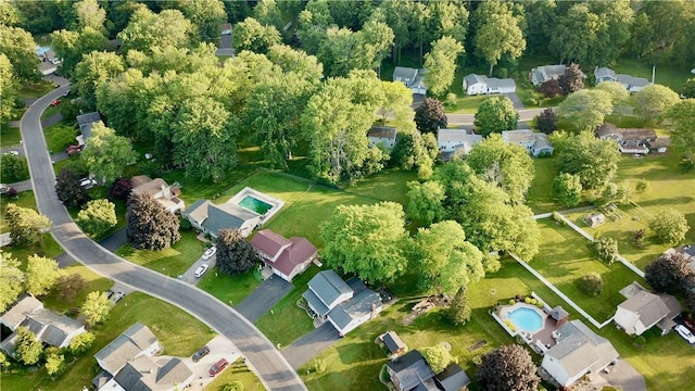 818 Tinker Tavern Rd, Webster, NY 14580 - aerial view of property and surrounding area with nearby suburban area
