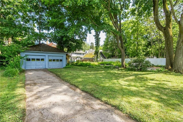 190 Laburnam Cres, Rochester, NY 14620 - view of yard with a garage and an outbuilding
