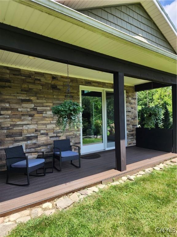 1683 Song Mountain Rd, Preble, NY 13141 - view of wooden terrace