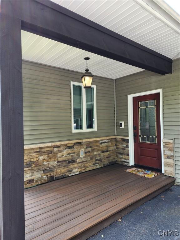 1683 Song Mountain Rd, Preble, NY 13141 - view of wooden porch