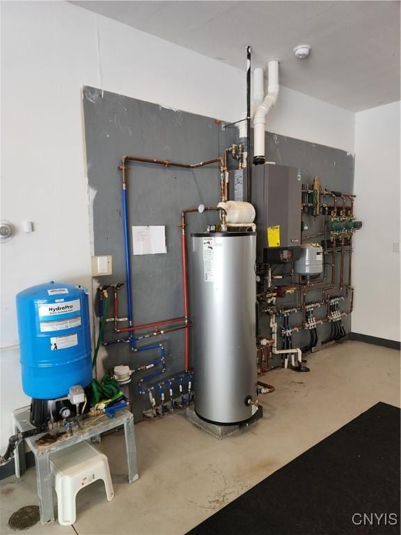 1683 Song Mountain Rd, Preble, NY 13141 - utility room featuring water heater