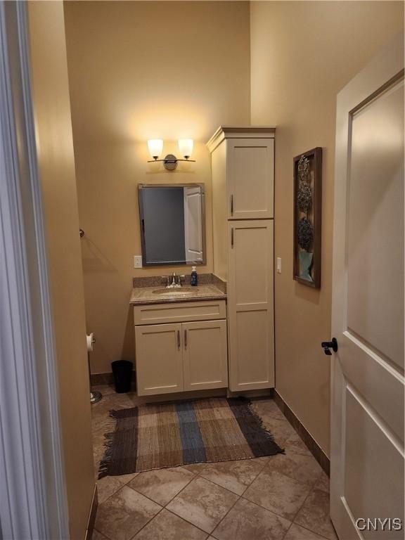 1683 Song Mountain Rd, Preble, NY 13141 - bathroom featuring vanity and baseboards