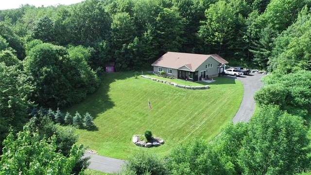 1683 Song Mountain Rd, Preble, NY 13141 - aerial overview of property's location with a forest