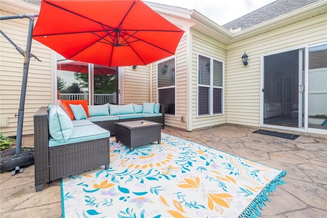 246 Maryview Dr, Penfield, NY 14580 - view of patio / terrace featuring outdoor lounge area