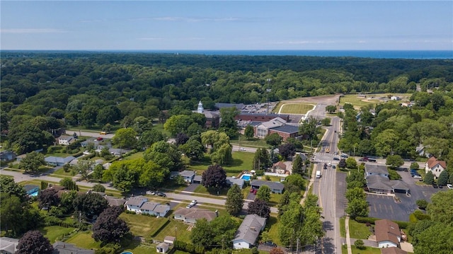 164 Queens Ln, Irondequoit, NY 14617 - aerial view of residential area featuring a forest