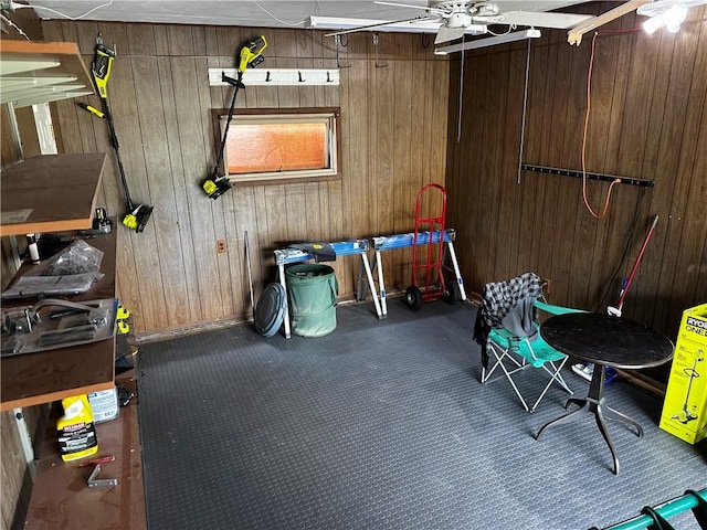 171 Vinal Ave, Irondequoit, NY 14609 - storage featuring a ceiling fan