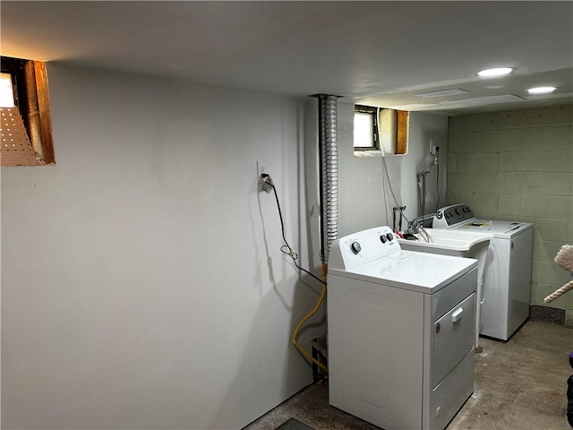 171 Vinal Ave, Irondequoit, NY 14609 - laundry area with separate washer and dryer