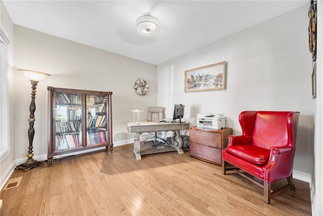 905 Pathway Ln, Webster, NY 14580 - office with light wood-style floors and baseboards