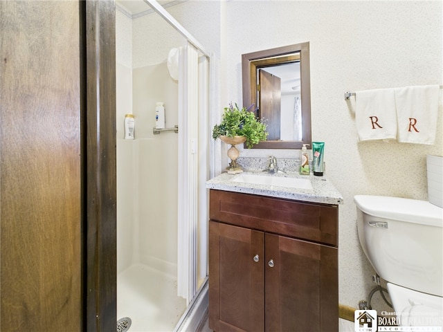 407 N Clark St, Olean, NY 14760 - bathroom with a shower stall and vanity