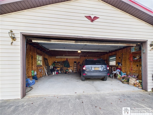 407 N Clark St, Olean, NY 14760 - garage featuring driveway
