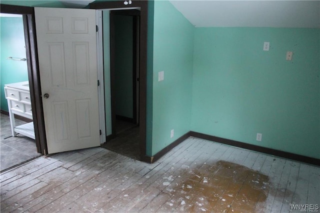 61 N Franklin St, New Albion, NY 14719 - additional living space featuring hardwood / wood-style floors and baseboards