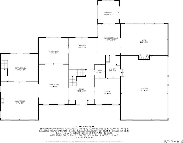 9555 The Maples, Clarence, NY 14031 - view of floor plan / room layout