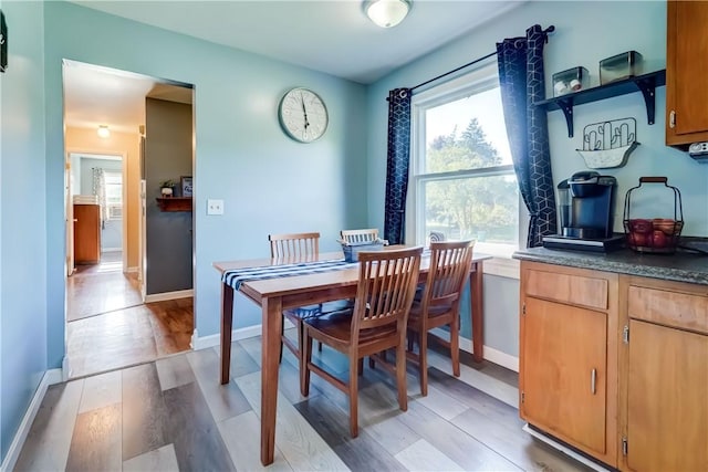 85 Campfire Rd N, Henrietta, NY 14467 - dining space featuring light wood-style floors and baseboards