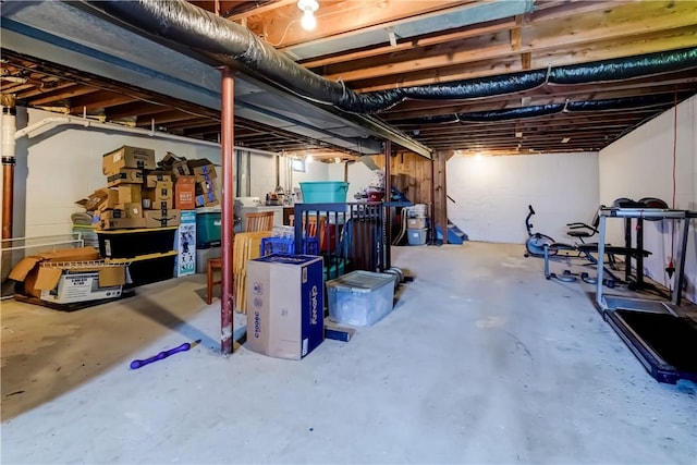 85 Campfire Rd N, Henrietta, NY 14467 - view of unfinished basement
