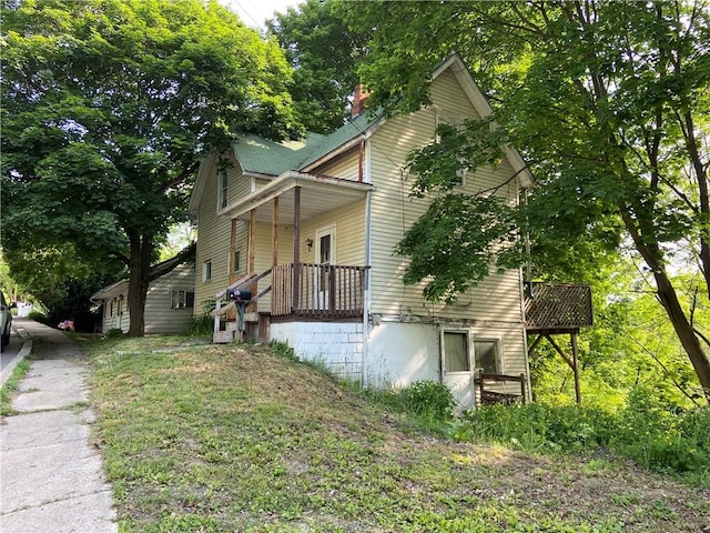 163 N Main St, Hornell, NY 14843 - view of side of property