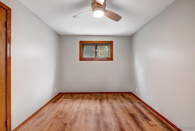 44 Deuro Dr, Niagara Falls, NY 14304 - unfurnished room featuring light wood finished floors and ceiling fan