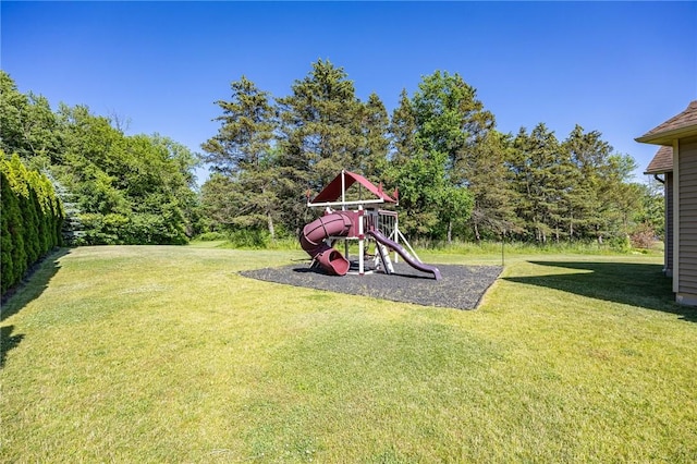 996 Summer Creek Ln, Webster, NY 14580 - view of grassy yard with a playground