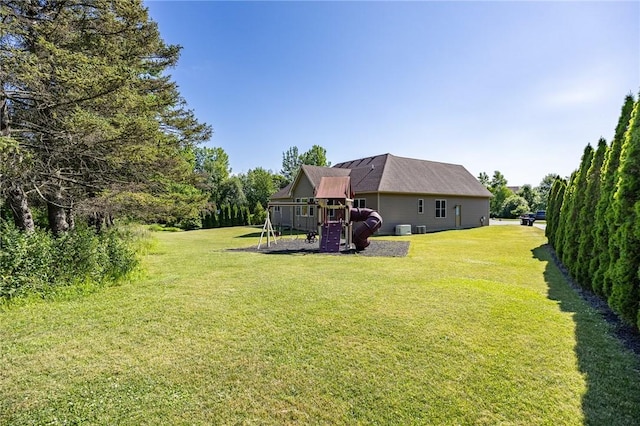 996 Summer Creek Ln, Webster, NY 14580 - view of grassy yard featuring a playground