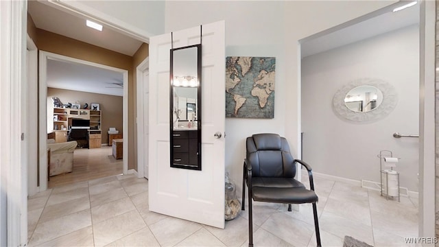 6097 Wellesley Cmn, Clarence, NY 14051 - sitting room featuring light tile patterned flooring