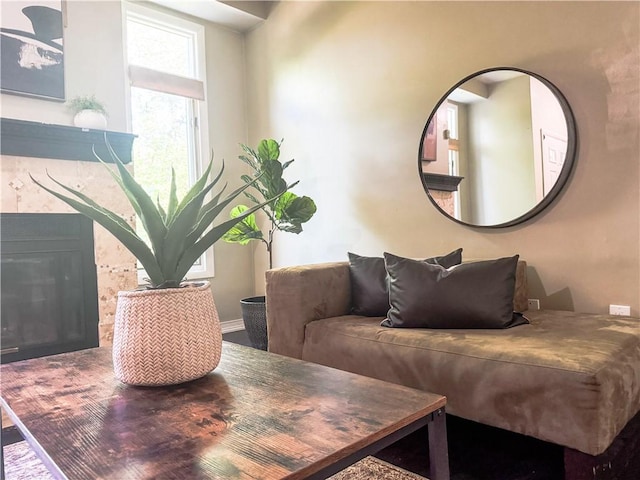 124 Adams St, Rochester, NY 14608 - living room featuring wood finished floors