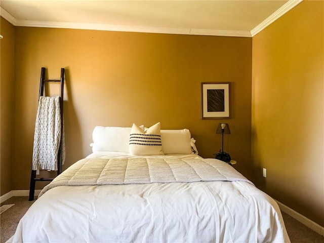124 Adams St, Rochester, NY 14608 - carpeted bedroom featuring baseboards and crown molding