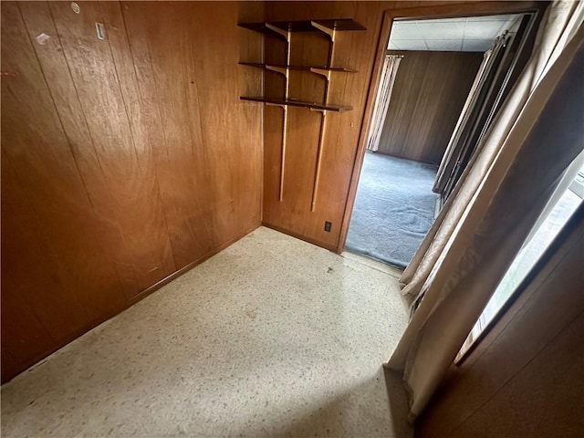 22 N Main St, Elba, NY 14058 - hallway with wooden walls