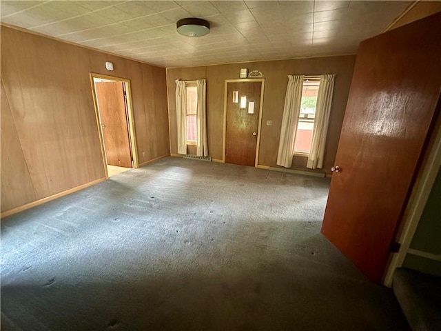 22 N Main St, Elba, NY 14058 - spare room featuring carpet floors and baseboards