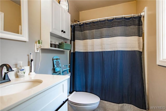 4947 Seneca St, West Seneca, NY 14224 - full bathroom with vanity and a shower with shower curtain