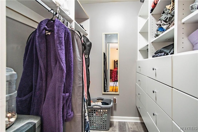 4947 Seneca St, West Seneca, NY 14224 - walk in closet with wood finished floors
