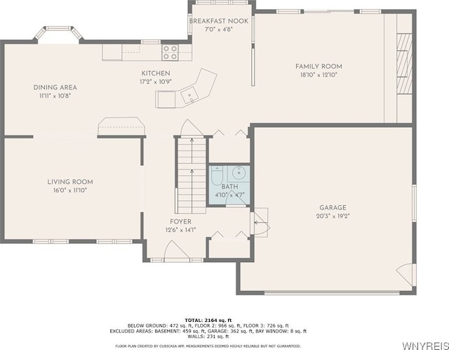 1581 N Forest Rd, Amherst, NY 14221 - view of floor plan / room layout