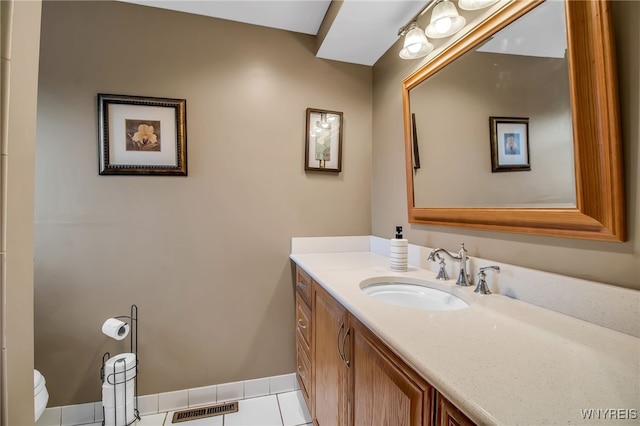 204 Belvoir Rd, Amherst, NY 14221 - bathroom with vanity and tile patterned floors