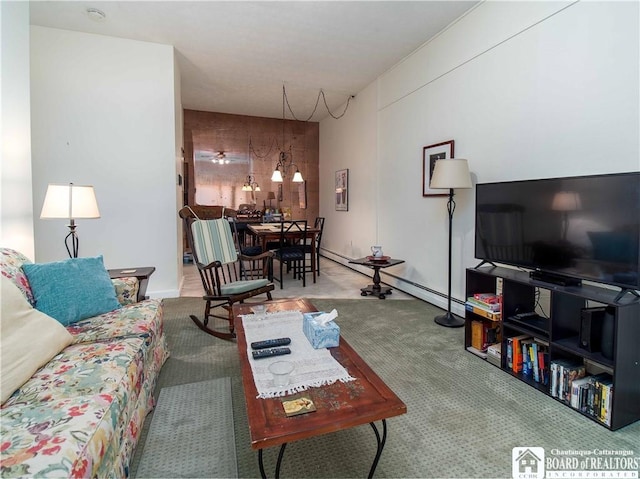 5 Oneida St, Chautauqua, NY 14728 - living room with carpet floors