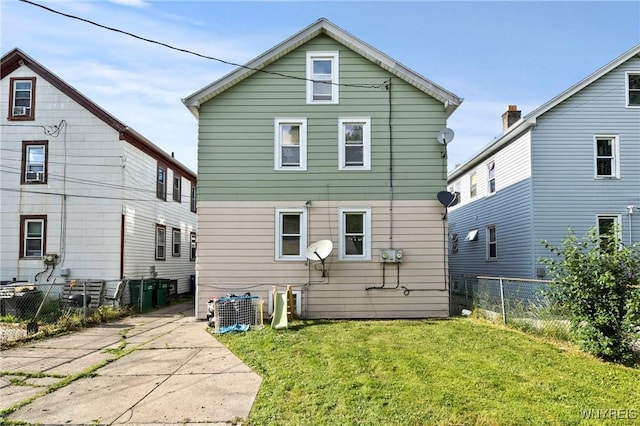 532 Linden Ave, Buffalo, NY 14216 - back of house with a fenced backyard and a patio area