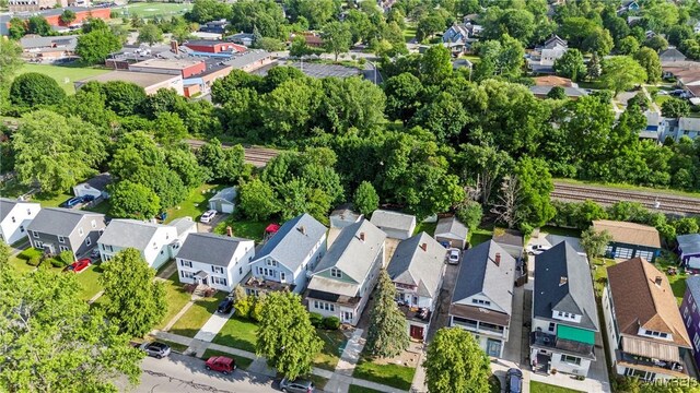 532 Linden Ave, Buffalo, NY 14216 - aerial view of residential area with a tree filled landscape