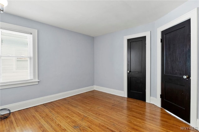 532 Linden Ave, Buffalo, NY 14216 - unfurnished room featuring baseboards and wood finished floors