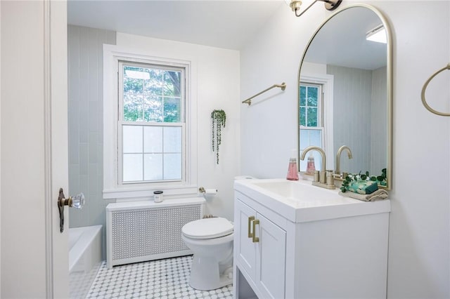 240 Sagamore Dr, Irondequoit, NY 14617 - bathroom with radiator and vanity