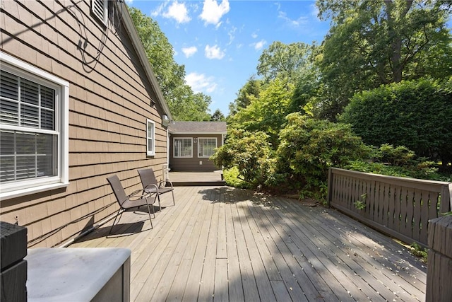 3 Tuxford Rd, Pittsford, NY 14534 - view of wooden terrace