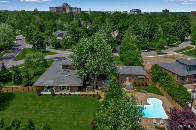 7 Lebrun Cir, Amherst, NY 14226 - bird's eye view of a pool area