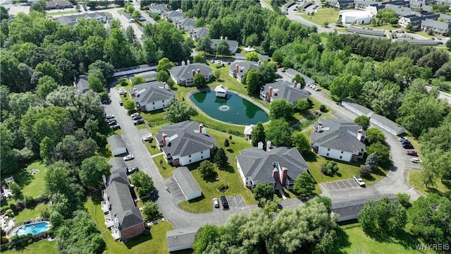 1175 Youngs Rd Unit C, Amherst, NY 14221 - aerial view of property and surrounding area featuring nearby suburban area