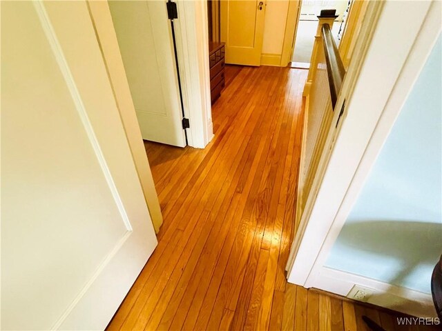 2721 Bowen Rd, Elma, NY 14059 - corridor with wood-type flooring