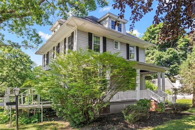 234 Pine Grove Ave, Irondequoit, NY 14617 - view of side of property with a porch