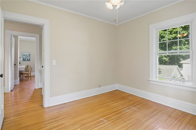 234 Pine Grove Ave, Irondequoit, NY 14617 - empty room with light wood-type flooring, crown molding, and ceiling fan