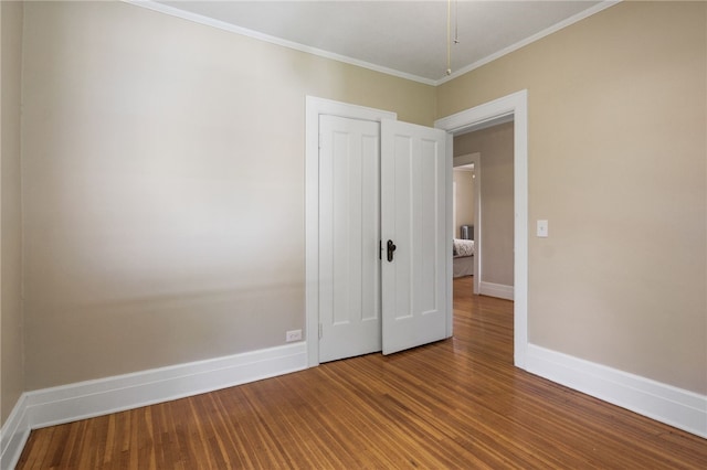 234 Pine Grove Ave, Irondequoit, NY 14617 - unfurnished room with crown molding and wood finished floors