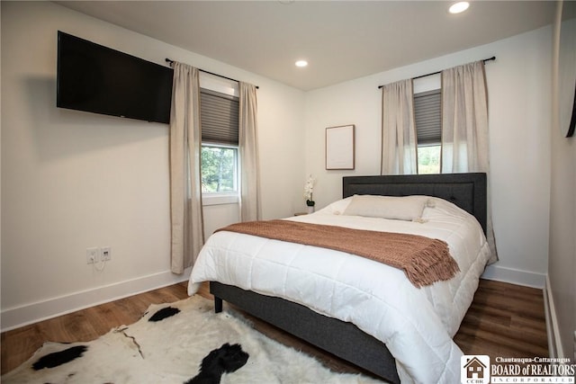 6064 Nys Rte 242 E, Ellicottville, NY 14731 - bedroom featuring recessed lighting and wood finished floors