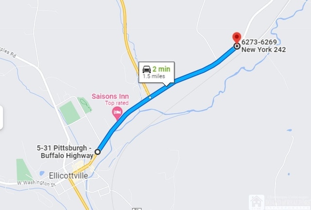 6064 Nys Rte 242 E, Ellicottville, NY 14731 - map / location