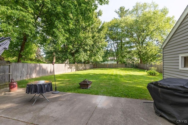 213 Roxann Ave, Cicero, NY 13212 - fenced backyard with a patio