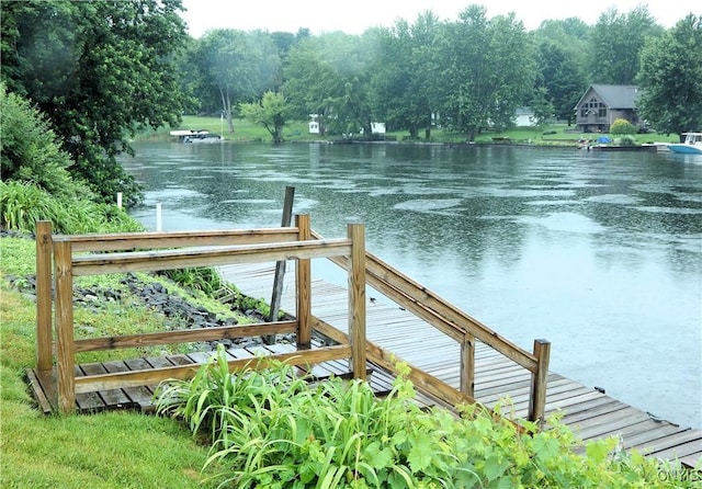 9715 Ethel Rd, Clay, NY 13029 - dock with a water view