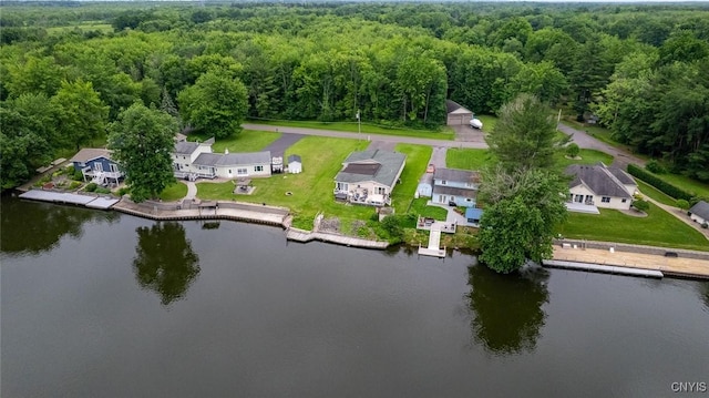 9715 Ethel Rd, Clay, NY 13029 - view of property location featuring a heavily wooded area and a large body of water