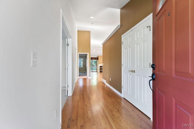 42 Nursery Ln, Syracuse, NY 13210 - foyer entrance featuring light wood-style floors and baseboards