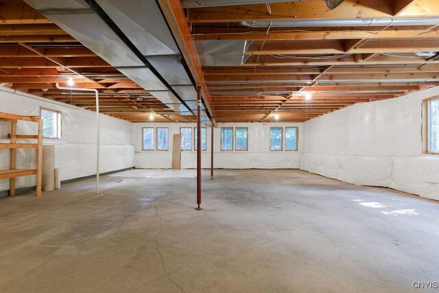 42 Nursery Ln, Syracuse, NY 13210 - below grade area featuring healthy amount of natural light